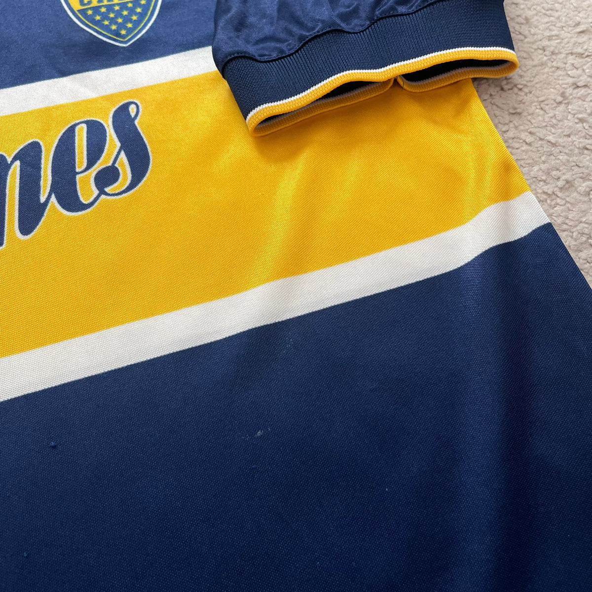 Boca Juniors 1996/97 home x Diego Armando Maradona #10 (fits like L)