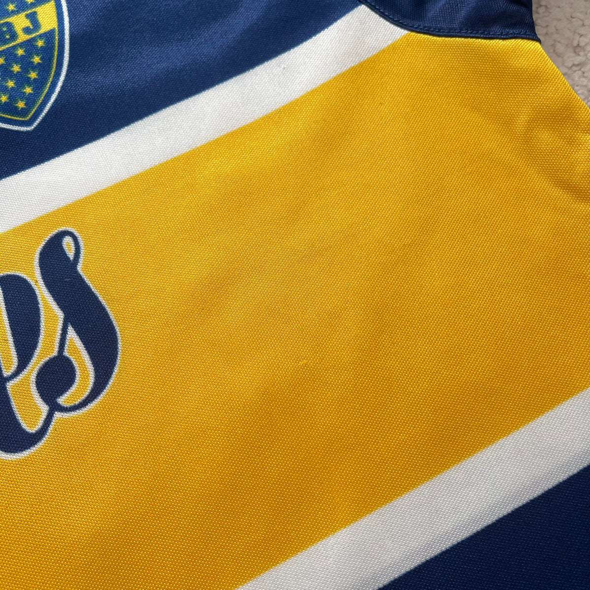 Boca Juniors 1996/97 home x Diego Armando Maradona #10 (fits like L)