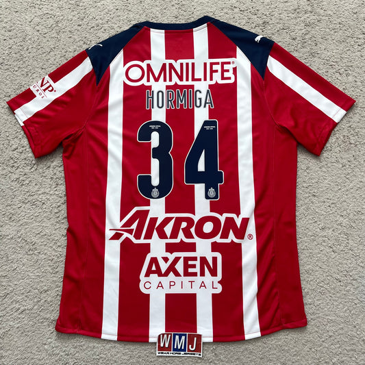 Chivas 2025/26 home x Armando 'Hormiga' González #34 (L) *BRAND NEW WITHOUT TAGS