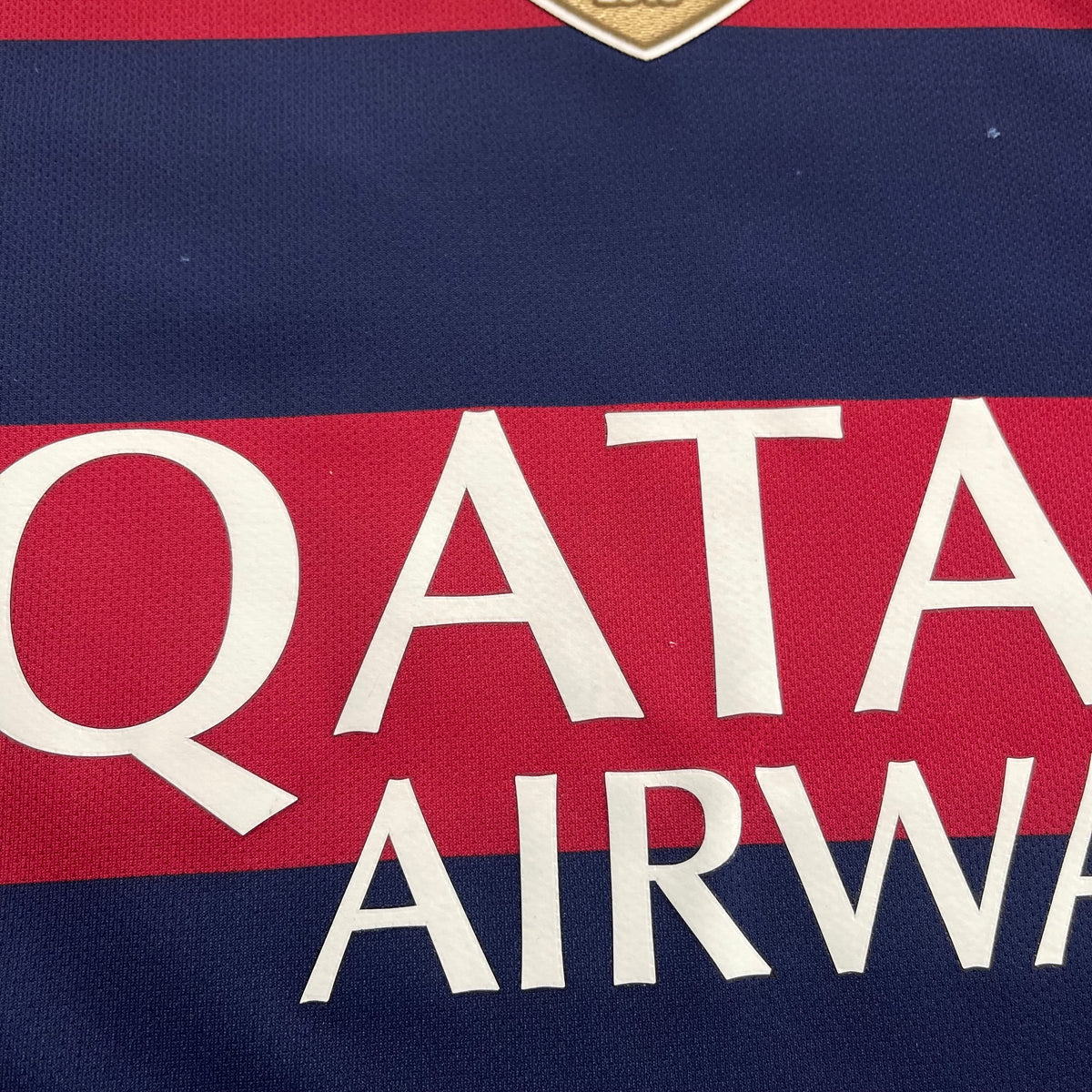 Barcelona 2015/16 home x Luis Suarez #9 (L)