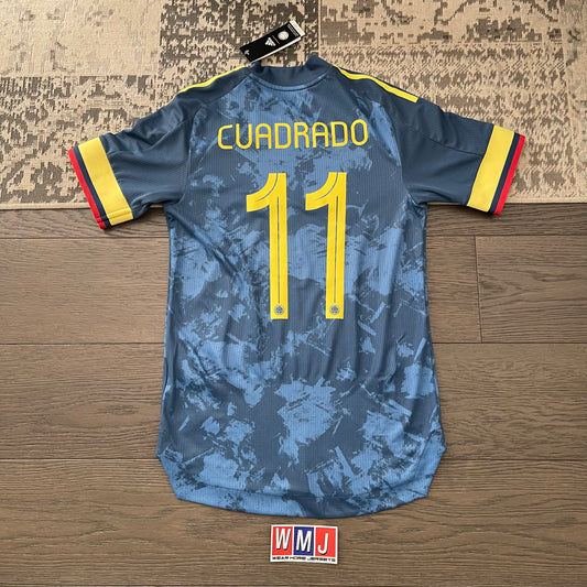 Colombia 2020/21 away player version x Juan Guillermo Cuadrado #11 (S) *Brand new with tags
