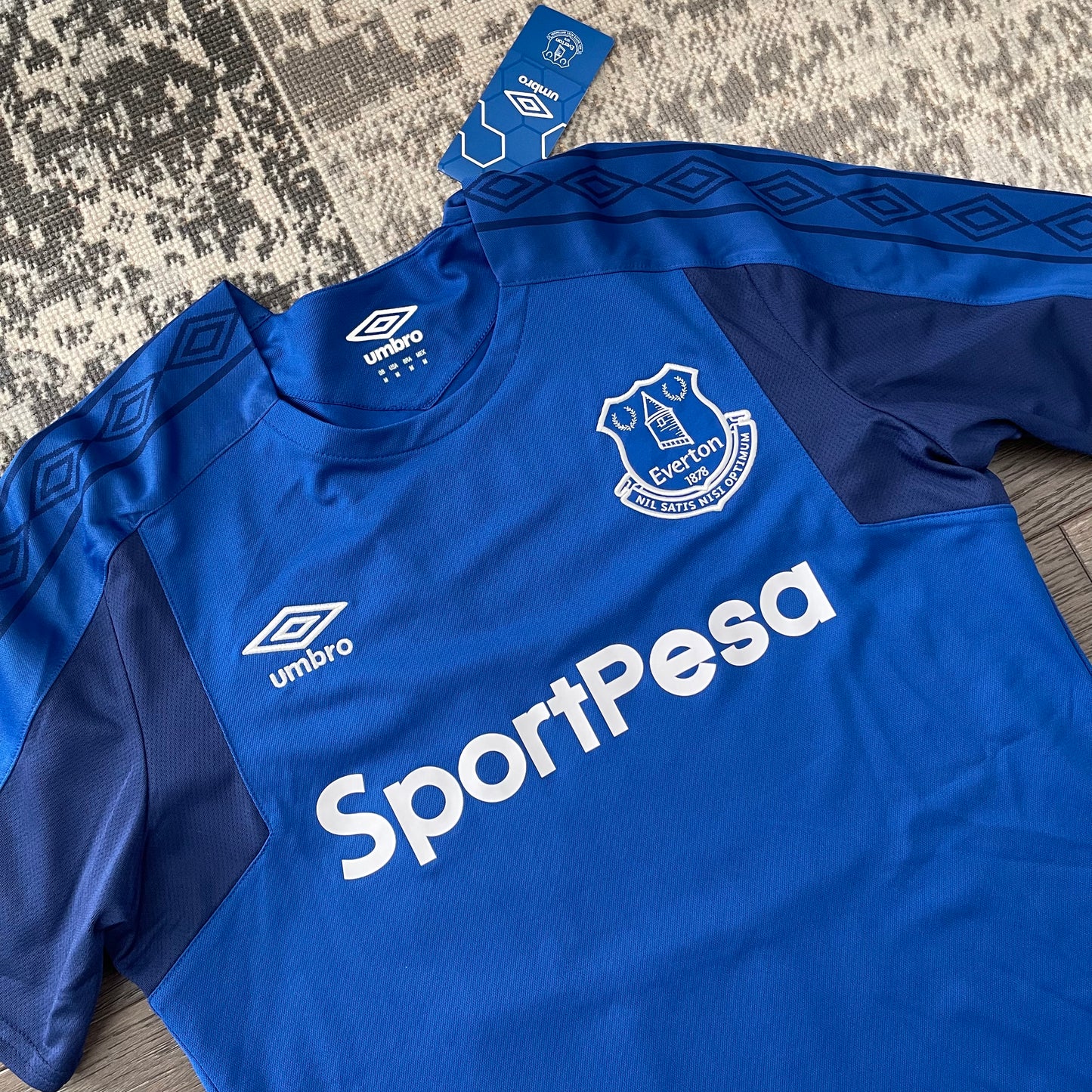 Everton 2017/18 home x Rooney #10 (M) *Brand new with tags