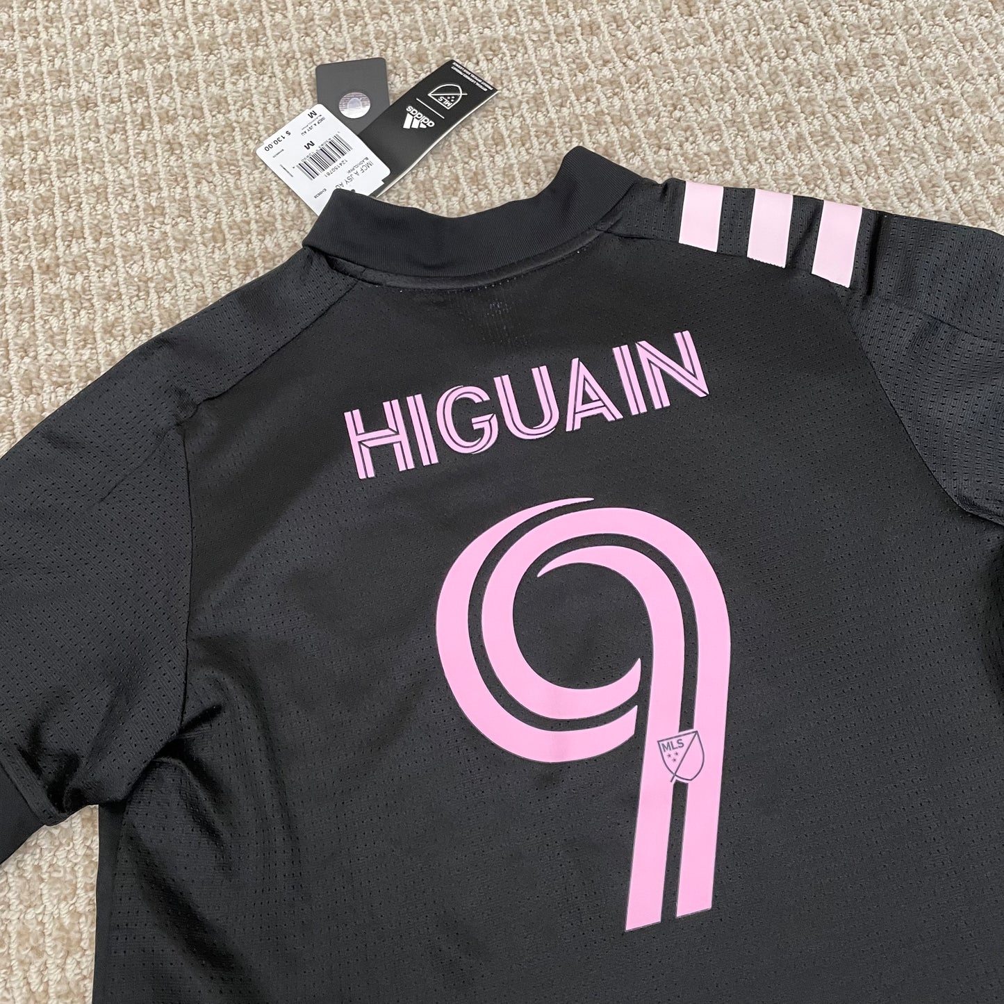 Inter Miami 2020/21 away 25th Anniversary player version x Higuain #9 (S, M, & L) *Brand new with tags