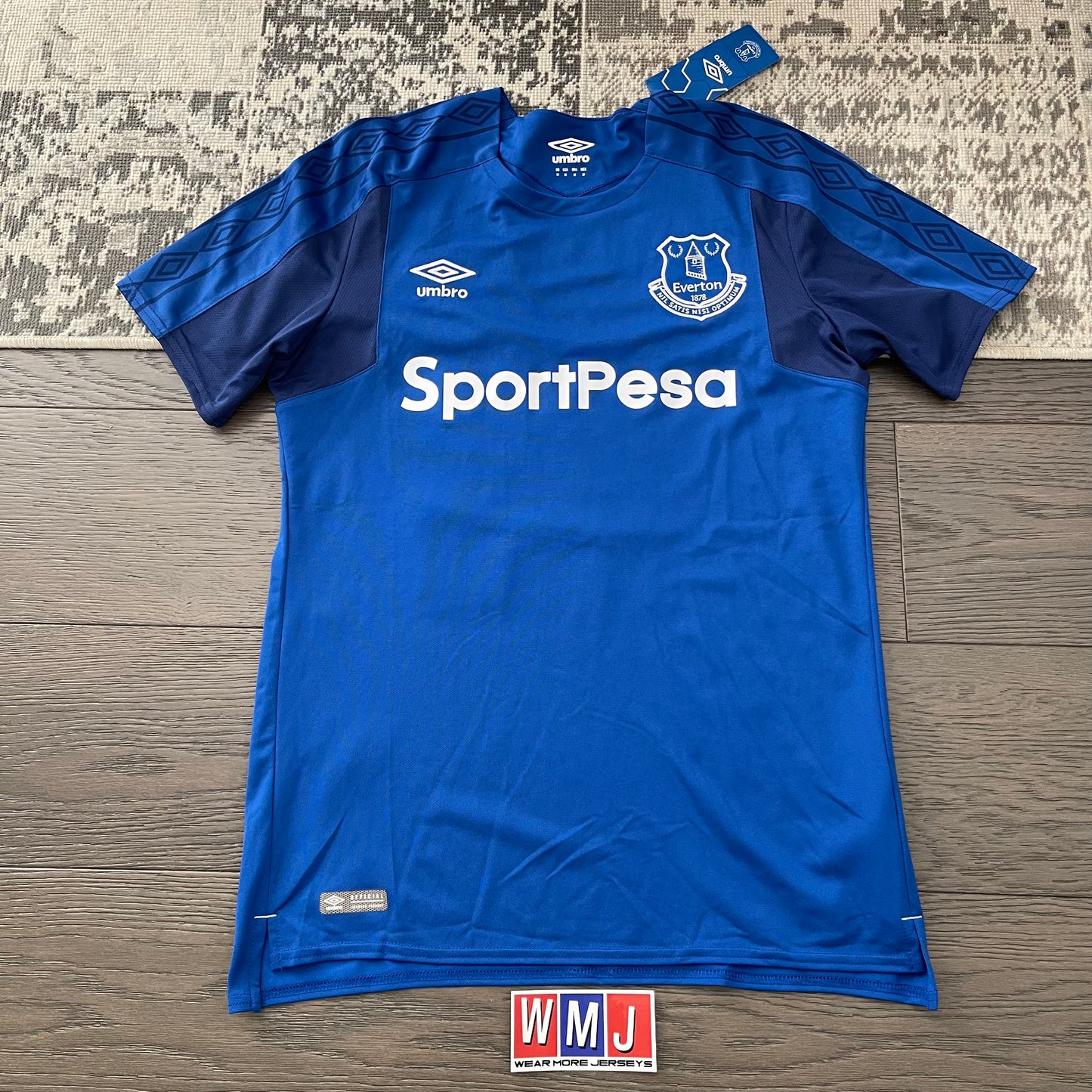 Everton 2017/18 home x Rooney #10 (M) *Brand new with tags