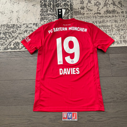 Bayern Munich 2019/20 home x Alphonso Davies #19 (S) *Brand new with tags