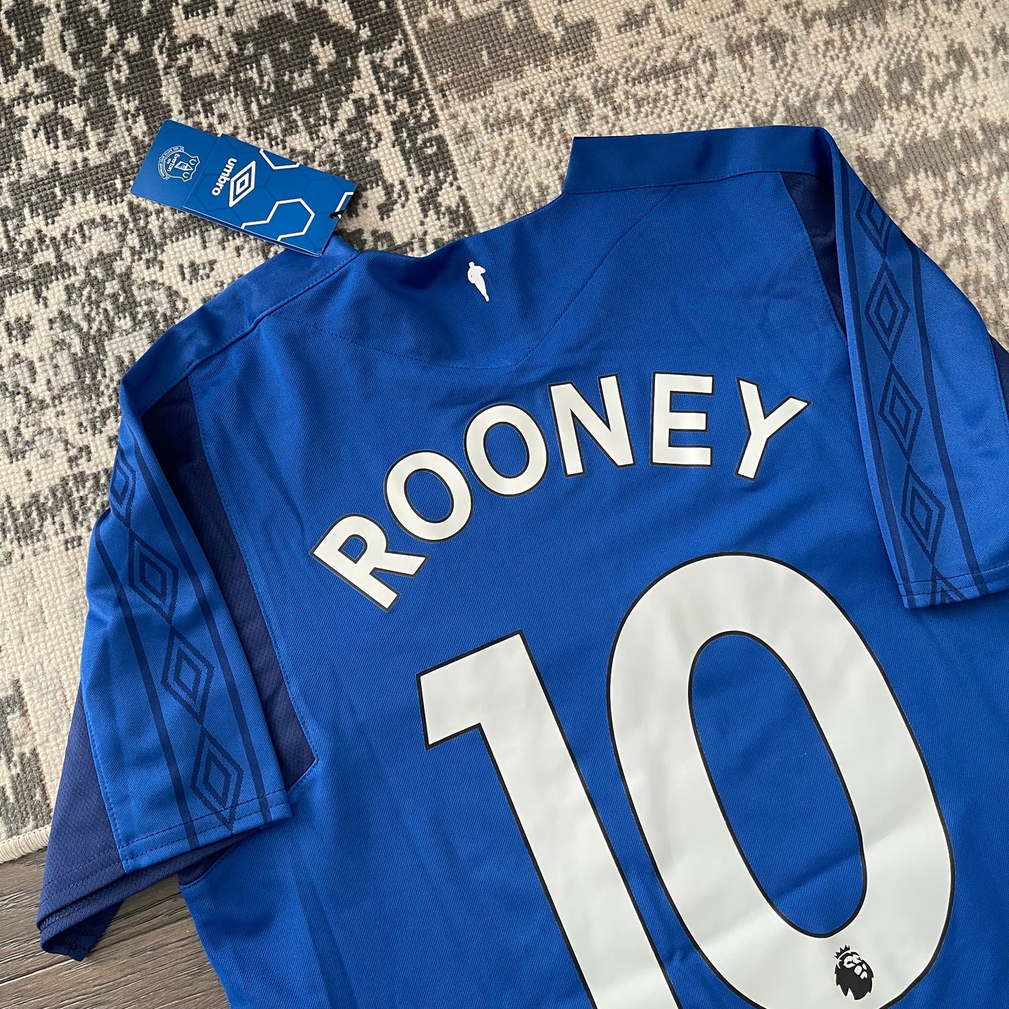 Everton 2017/18 home x Rooney #10 (M) *Brand new with tags