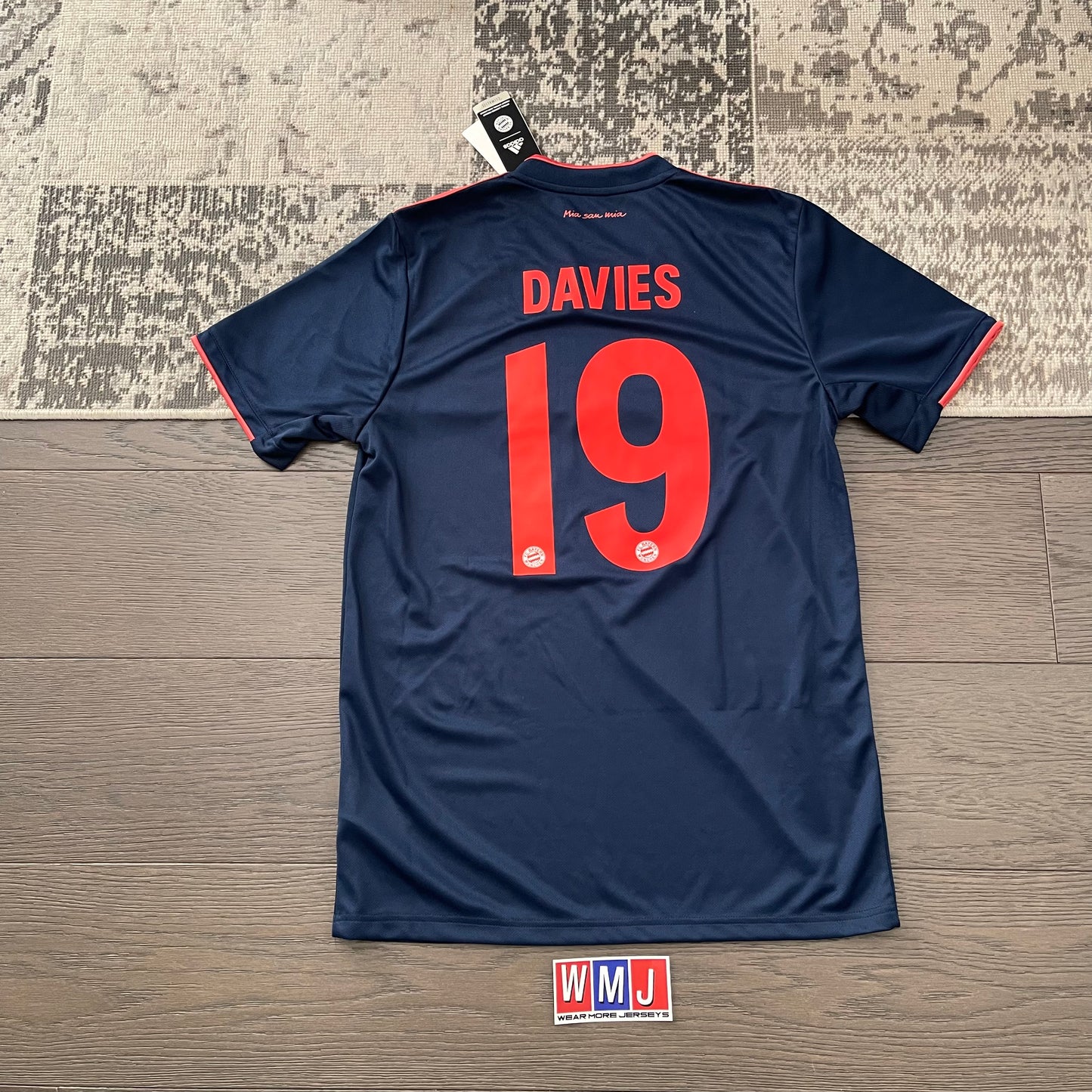 Bayern Munich 2019/20 third x Alphonso Davies #19 (S & M)